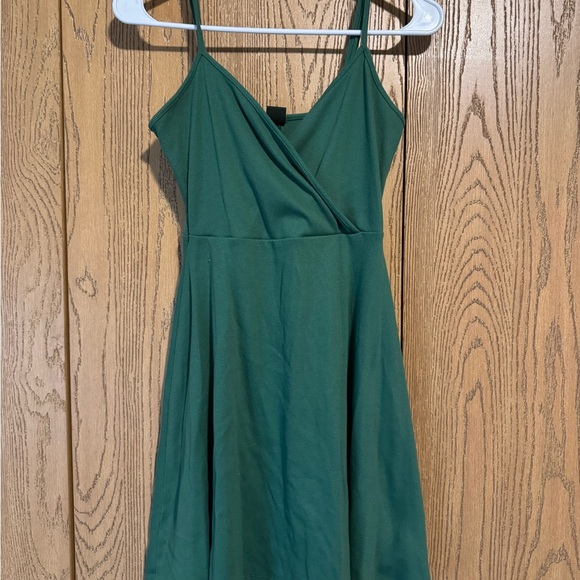 Wild Fable Green Spaghetti Strap Mini Dress - Picture 1 of 3